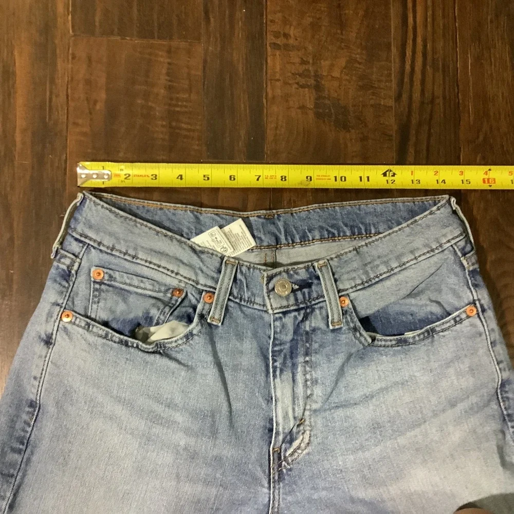 Levis 514 Straight Fit Mens Jeans Light Wash Blue Denim 31x30 00514-1713